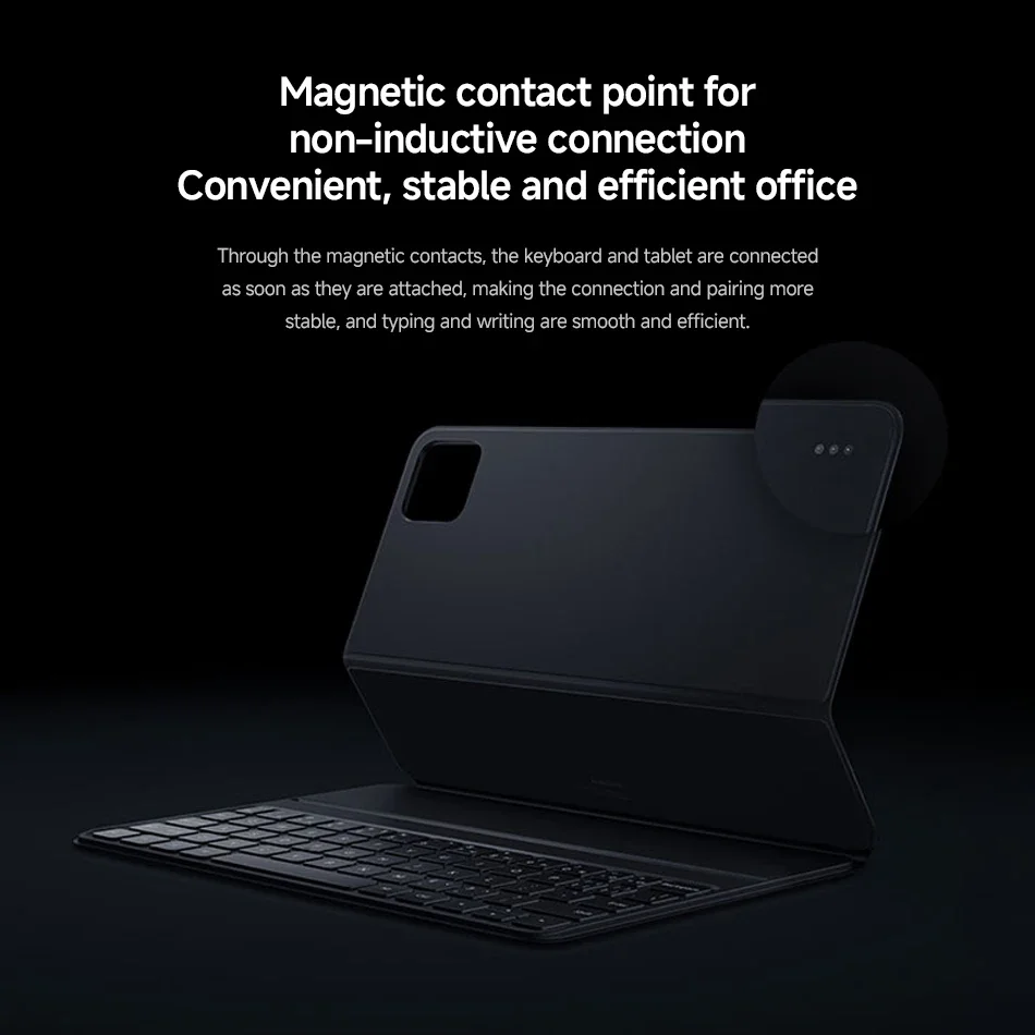 2025 New Original Xiaomi Pad 7 / 7 Pro Keyboard Case English 64-key For Mi Tablet 7 / 7Pro Magnetic Keyboard PU Protective Cover