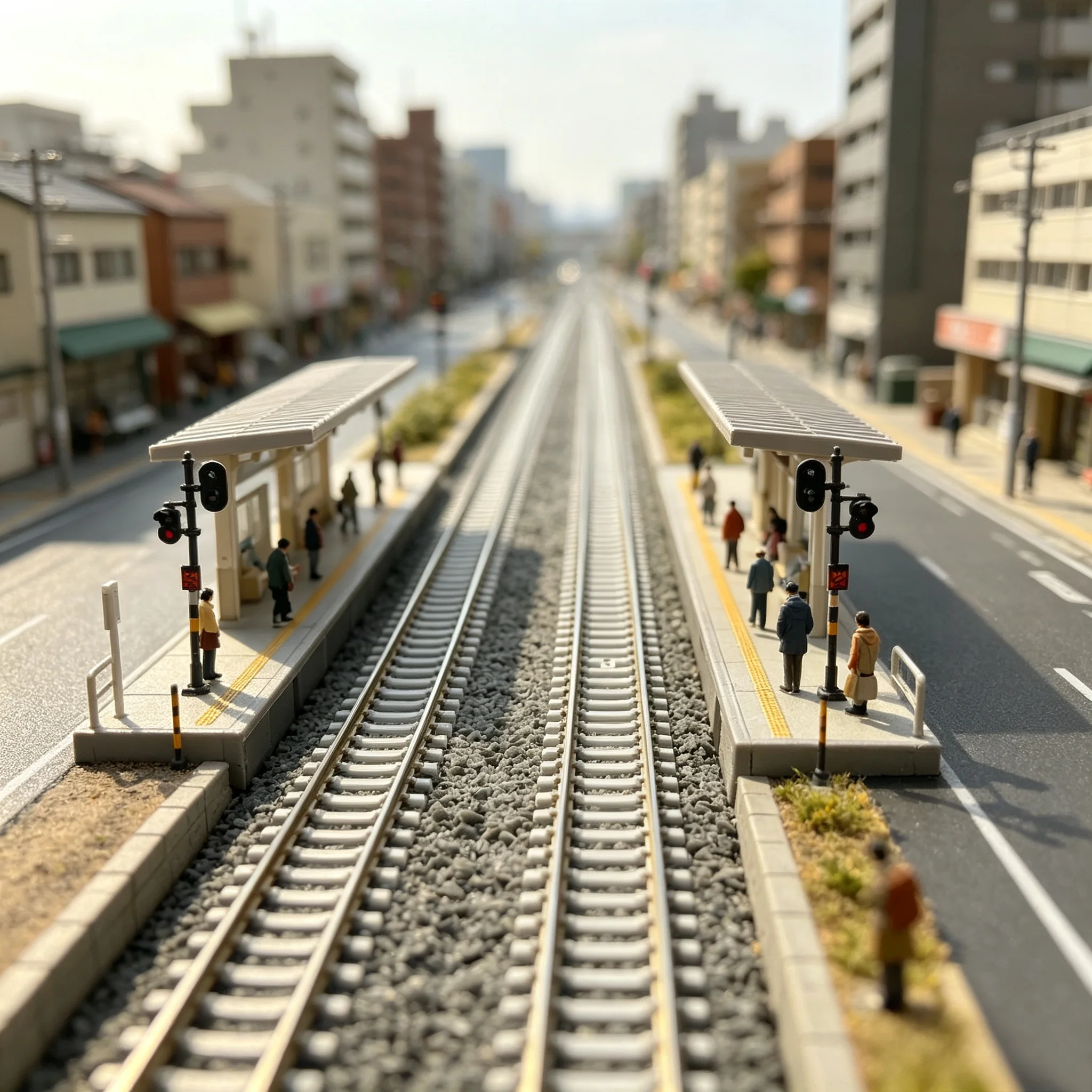 5 Stück N-Maßstab 1:160 Gerade Eisenbahnschienen Modellbahn-Layout Gerade Gleise Einfache Montage Realistische Details Zug-Diorama Sand T