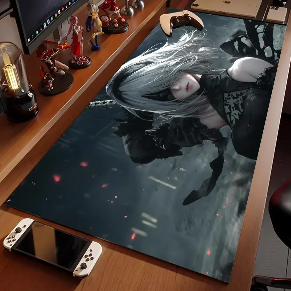 Nier Automata 2b Mouse Pad PC game carpets laptop desk pad HD XXL non-slip computer expansion pad keyboard Accessories mouse mat