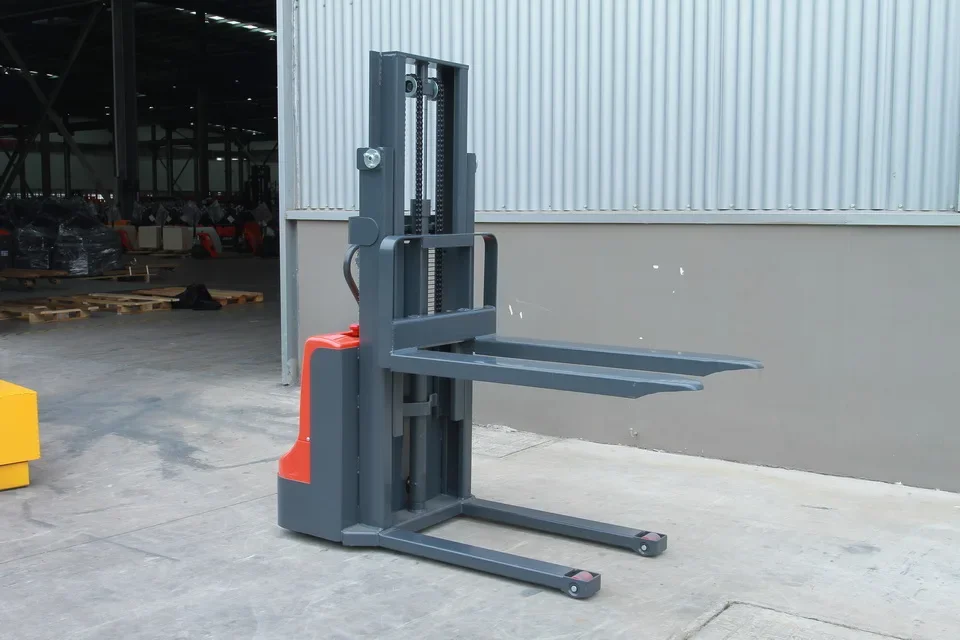 Full electric stacker forklift electromagnetic brake system pedestrian pallet lift truck CL15JB/CL1520JE