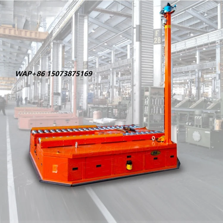 Hot Sale 1-150 Ton Heavy Duty Electric Customized Industry Robot agv Transfer Cart