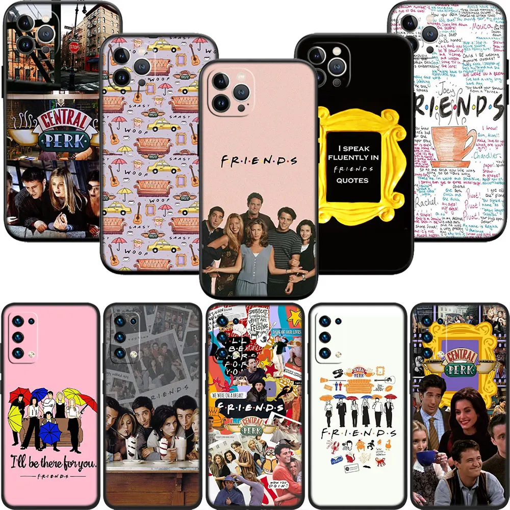 HK19 friends Shell Phone Case for Samsung Galaxy A11 A12 A13 A15 A52S A53 A55 A56 A70 A71 A72 A73 F06 F16 F56 S10 Plus S10e