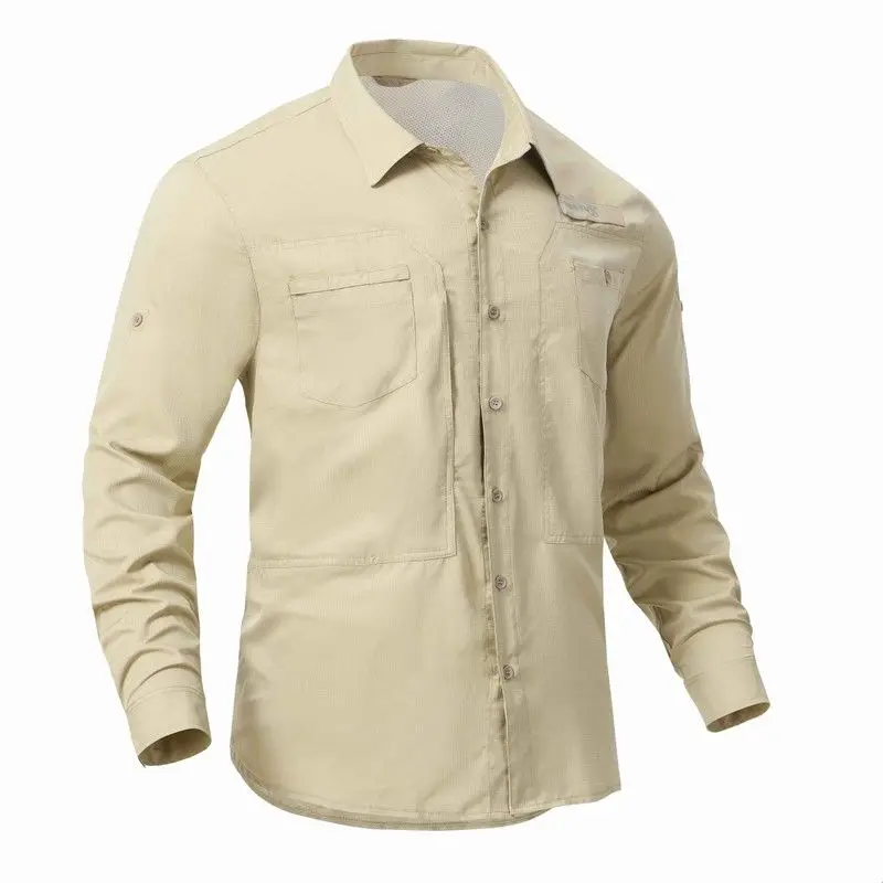 men's-casual-fishing-shirts-cargo-hiking-shirt-long-sleeve-u-neck-pu-leather-thickened-fleece-lined-cleanfit-collar