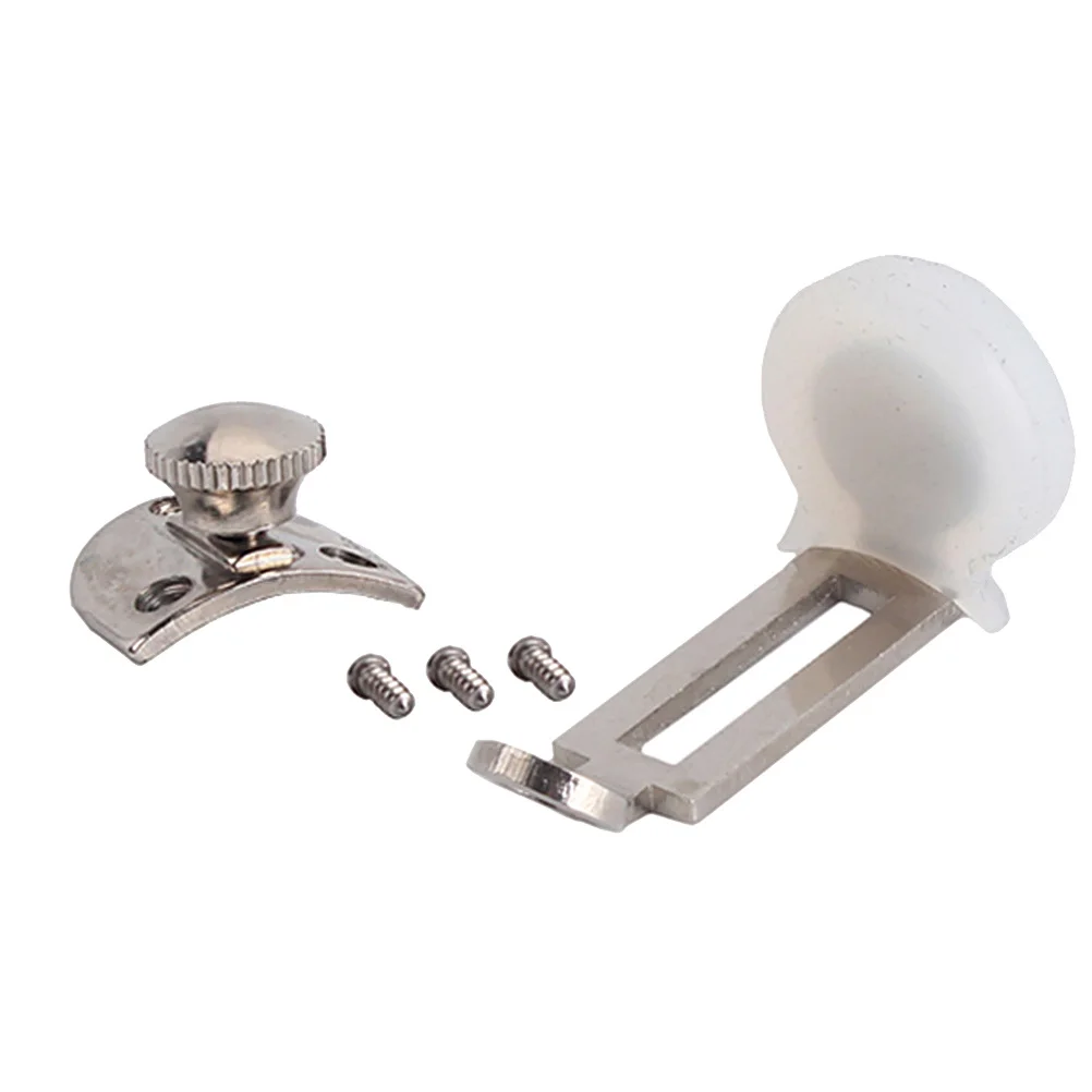 

1 Set Clarinet Thumb Rest Finger Protector with Screws Clarinet Parts Woodwind Replacement Parts (White)