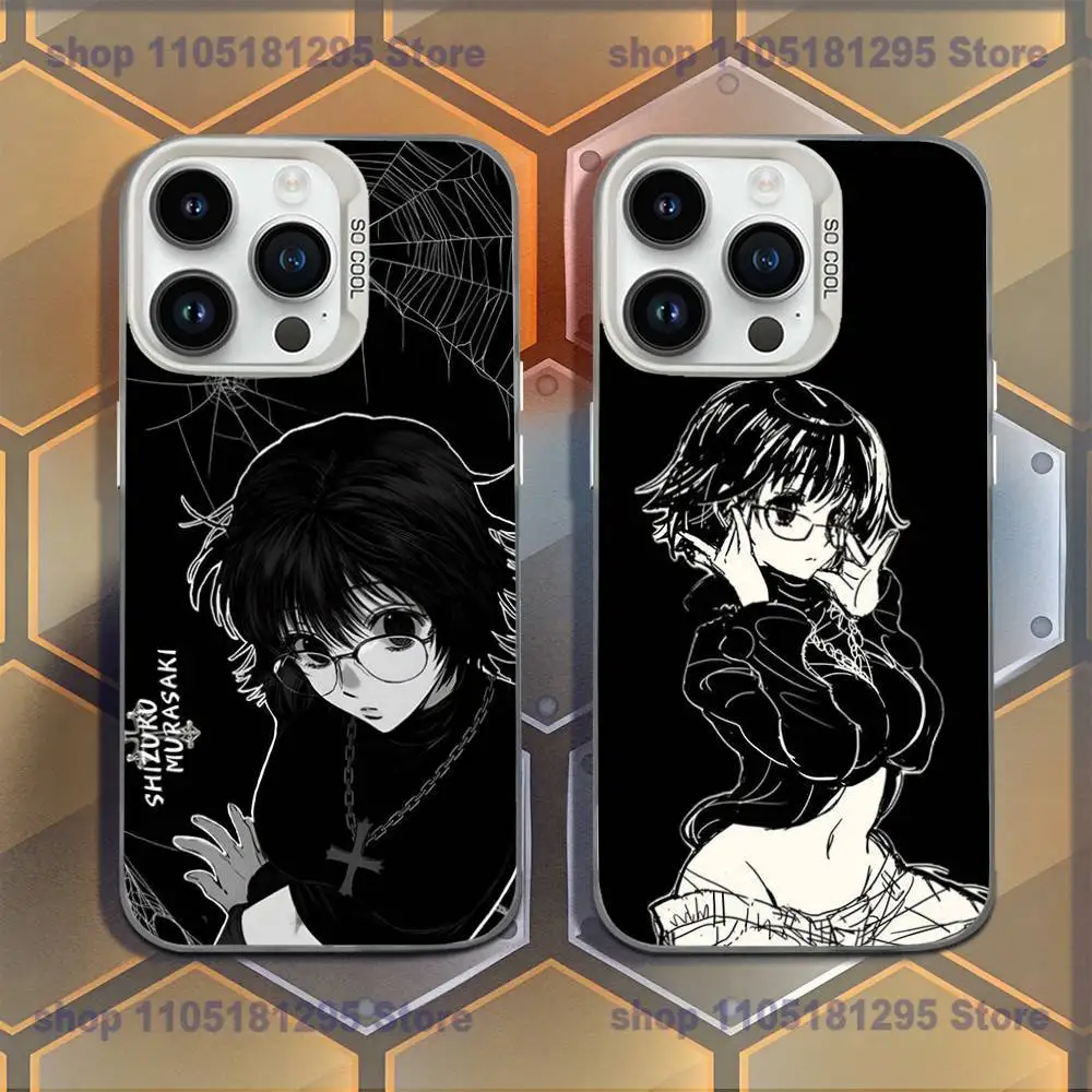 

Shizuku Murusaki Phone Case For iPhone XR,17,16,15,14,13,12,11,Mini,Pro,E,MAX White Candy Matte Shockproof Cover