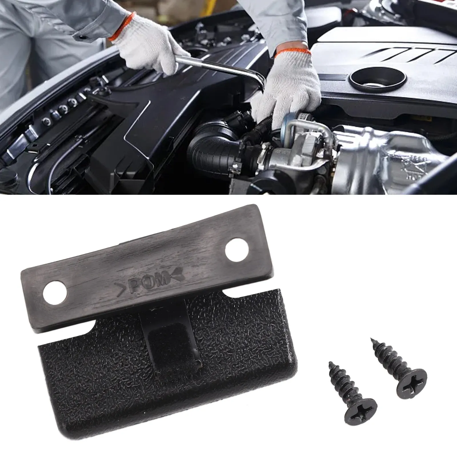 

MR532555 Console Catch Latch For Car Armrest Box Cover Upper Latch Clip Replace Armrest Cover Switch Snap Black