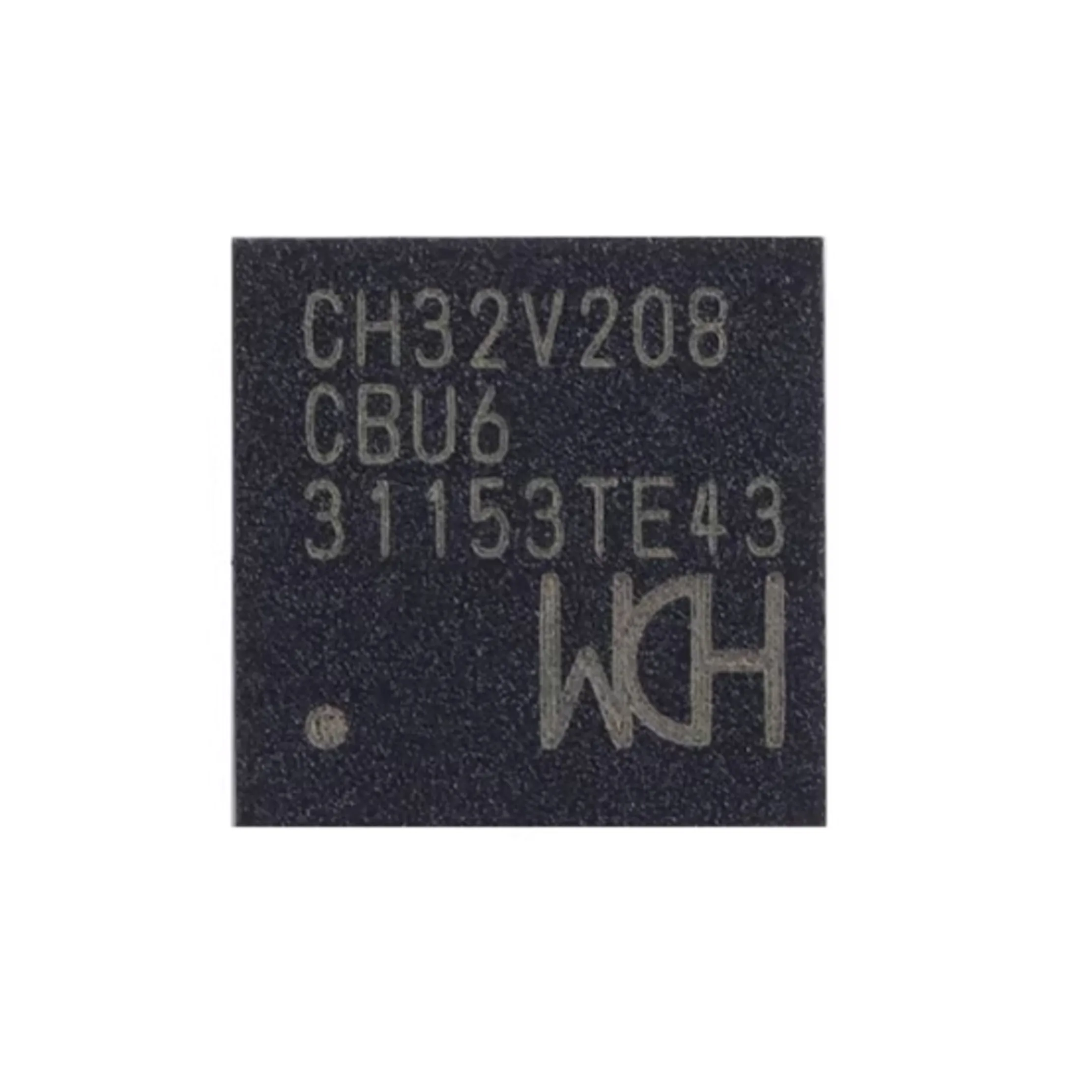 2pcs Genuine CH32V208CBU6 QFN-48 RISC-V core 32-bit microcontroller (MCU)