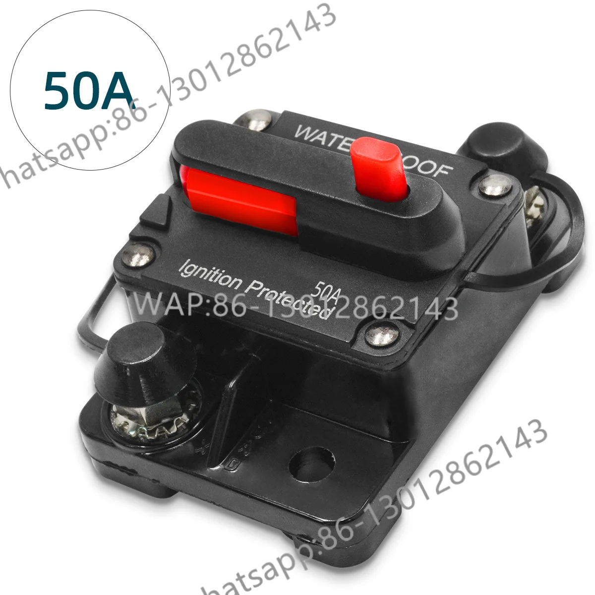 

Автоматический выключатель 12 В-48 В от 30 А до 300 А, предохранитель с ручным сбросом, водонепроницаемый, для автомобиля, лодки, руководство 300a 200a 150a 100a 50a 40a