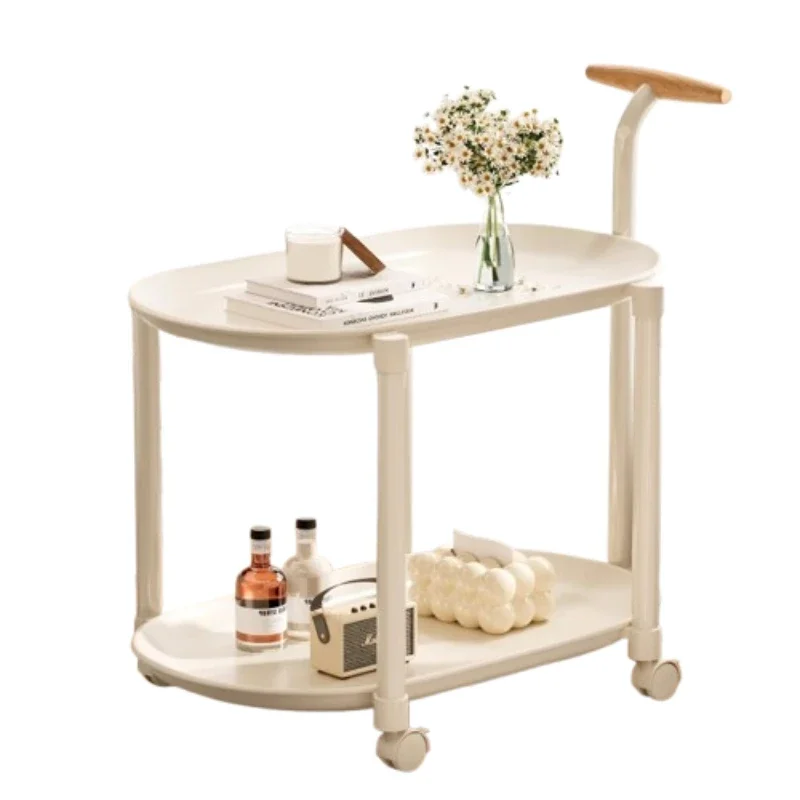 Originality Portability Salon Trolley Cream Style Storage Rack Belt Wheel Salon Trolley Modern Simplicity Carritos Furniture