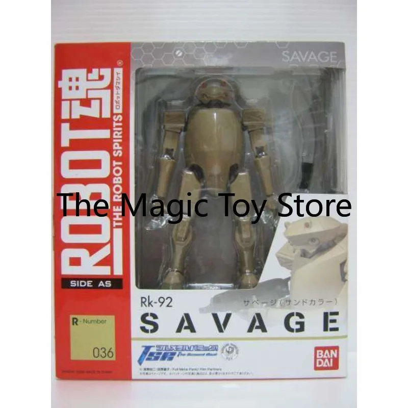 Original ROBOT Spirits 036 Full Metal Panic! SAVAGE Barbarian Desert Color Sand Color Action Figure