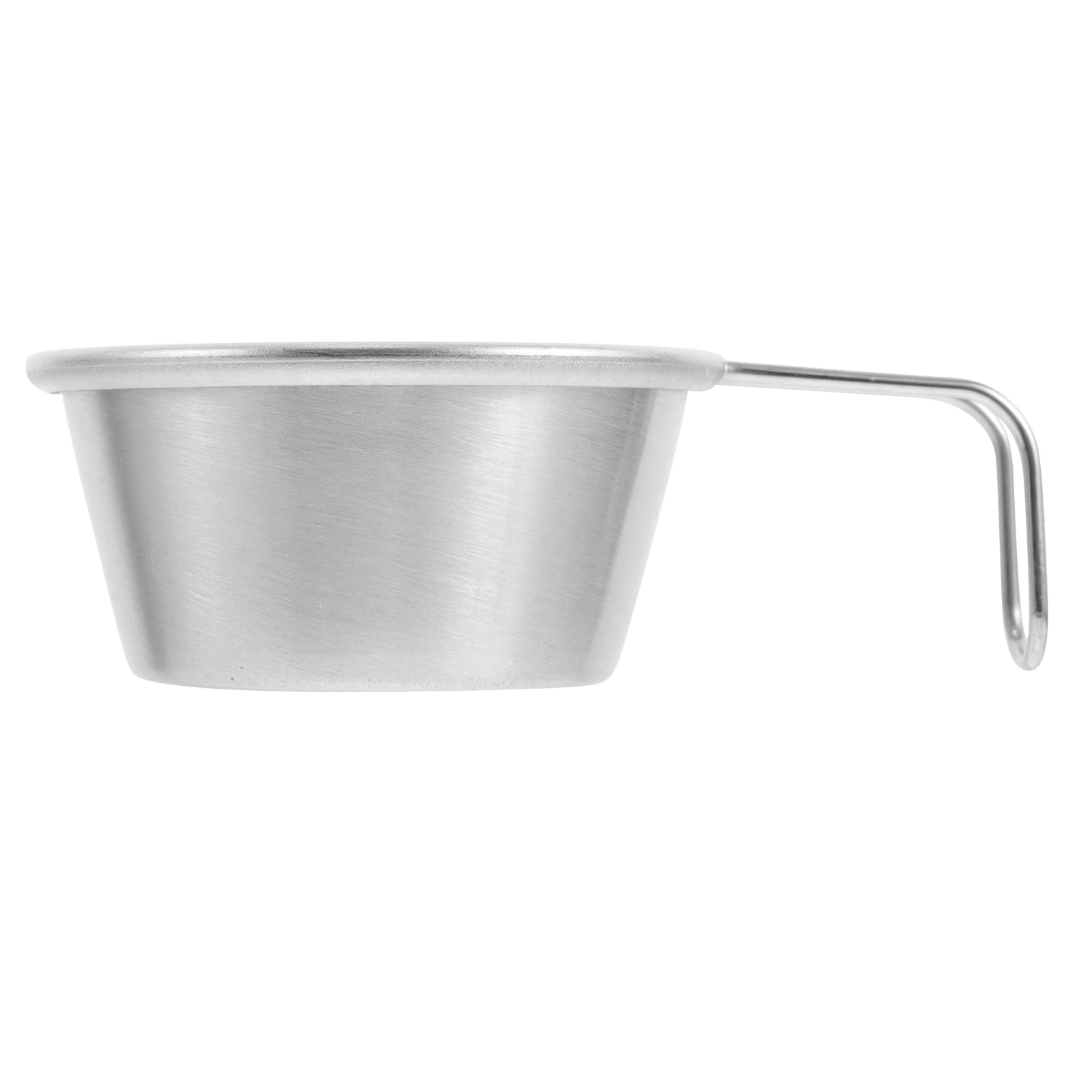 

Compact Metal Travel Cup Stainless Steel Outdoor Mug for Camping Hiking Tea Coffee with Ergonomic Handle