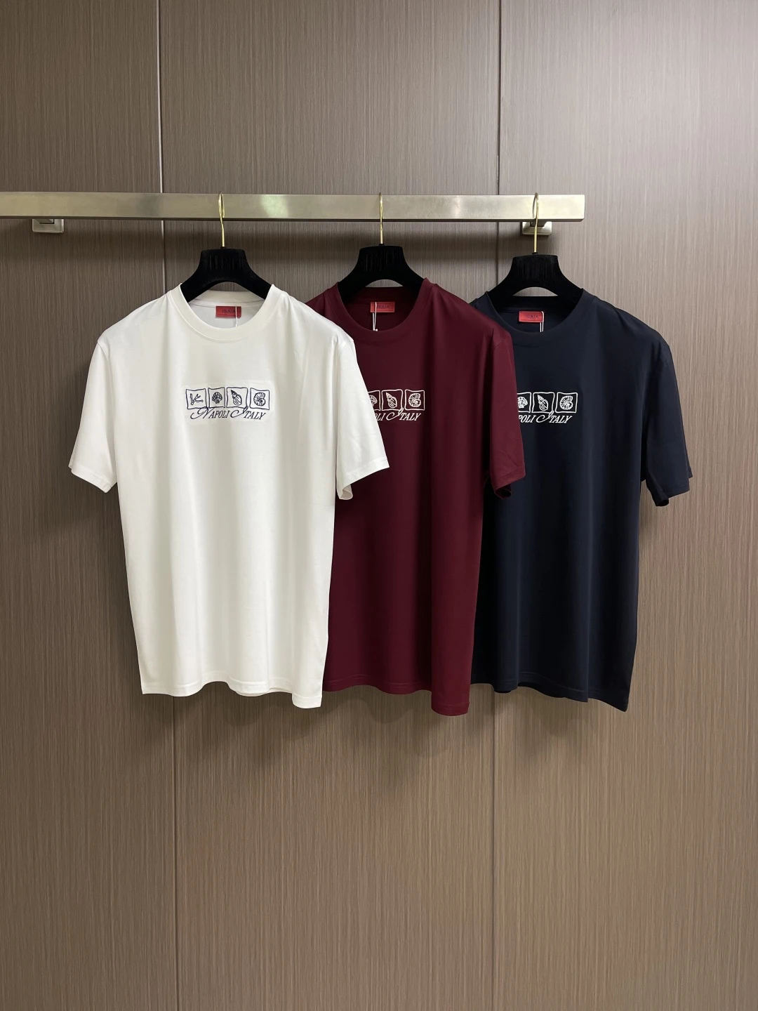

SIJITONGDA 2026 Spring/Summer New Men's Round Neck Silk Cotton Short Sleeve T-shirt Size M-XXL