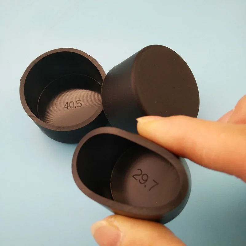 1/5/10/50PCS 3-80mm Black Silicone Rubber Round Caps Dustproof Sealing Cap Steel Pipe End Cover Round Pipe Insertion Plug