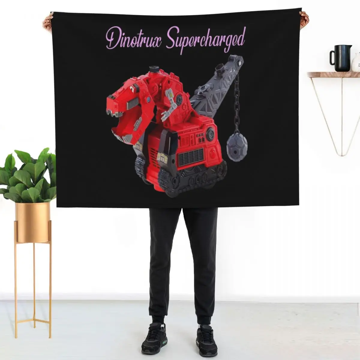 Dinotrux Supercharged Gift For Fans Throw Blanket couch cozy soft plush fuzzy picnic outdoor blanket