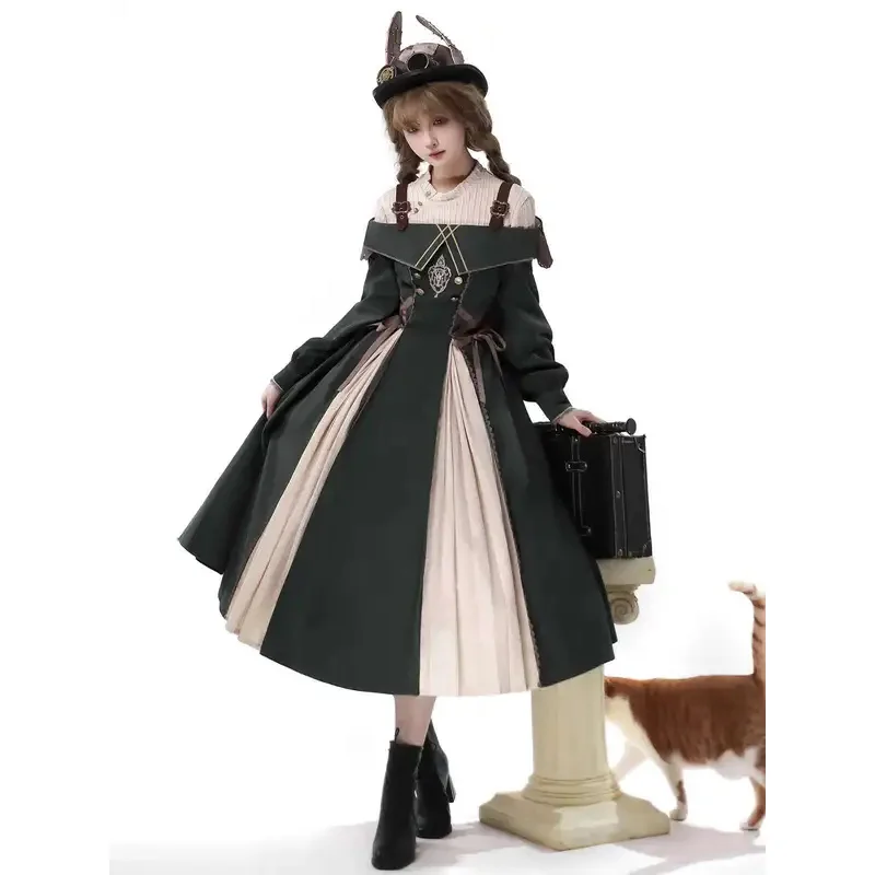 

Song Of Journey Jsk Lolita Dress Daily Academic Atmosphere Elegant Suspender Dress Cos Cosplay Vero Moda Party