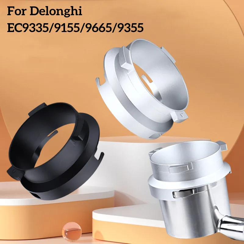 Espresso Coffee Dosing Ring, Portafilters, Coffee Filter Catcher, Brewing Ring for Delonghi EC9335 EC9155 EC9665 EC9355 EC9155