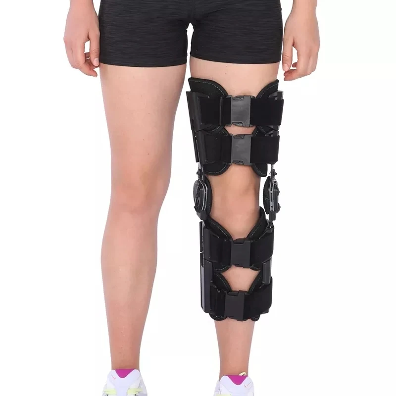 

Knee Brace for Osteoarthritis Rom Post Adjustable Physical Therapy Equipment