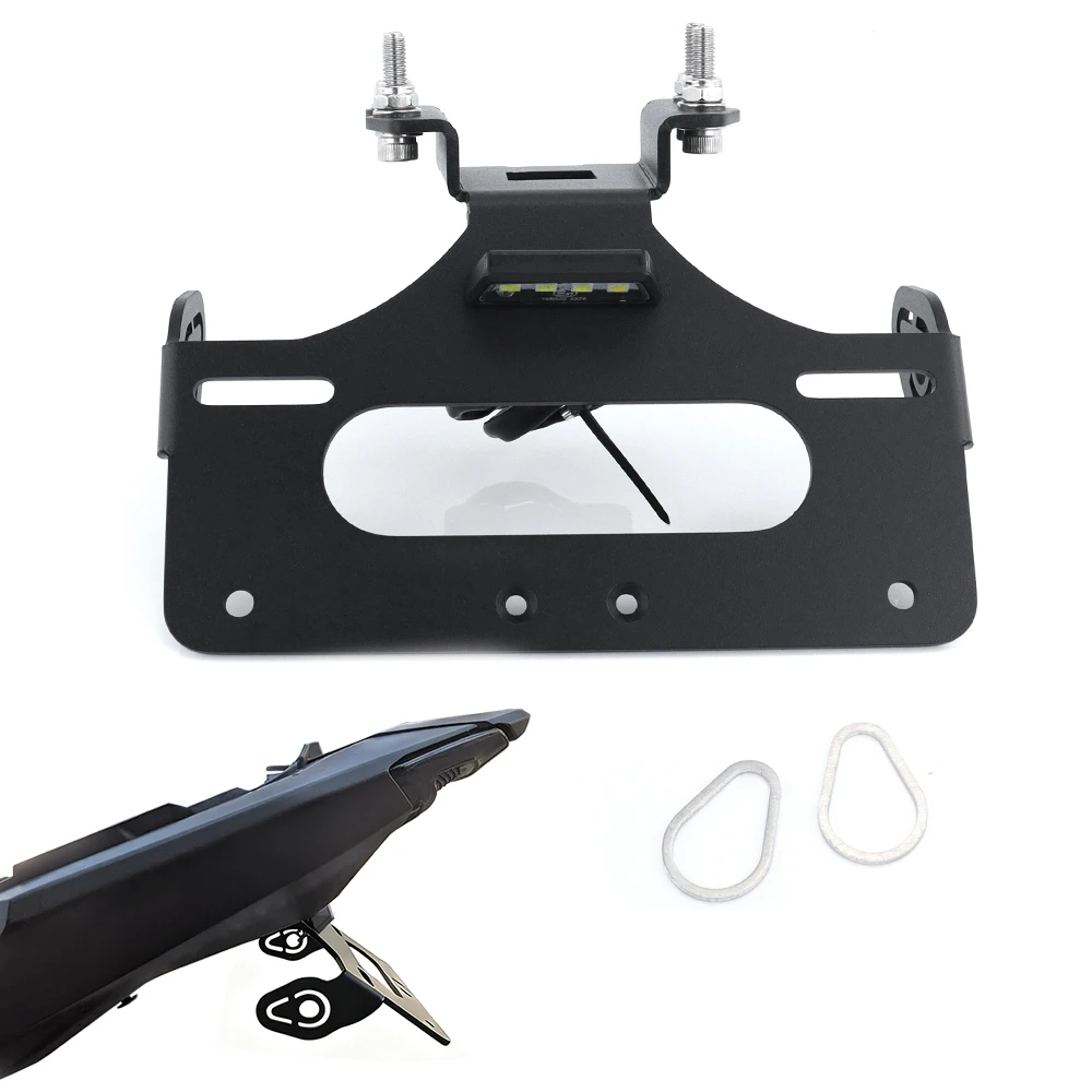 For Yamaha MT-07 FZ-07 2014-2020 2021-2024 2025 2026 YZF R7 2021-2026 License Plate Holder Rear Tail Tidy Fender Eliminator Kit