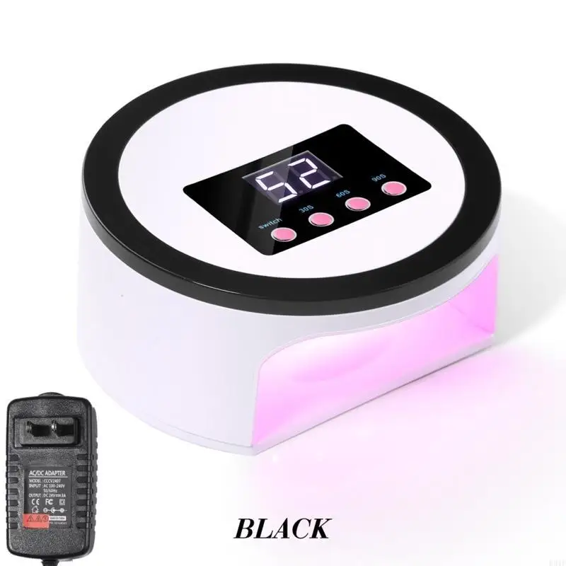 เครื่องเป่าเล็บเจล R3MF สำหรับเล็บเจลกับ UV Light Professional 30S 60S 90Stimer การตั้งค่า