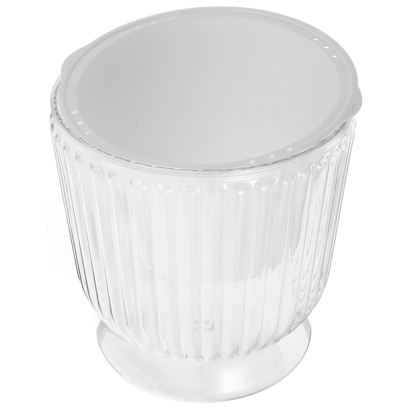 

Hydroponic Vase Clear Self Watering Pots Indoor Lazy Flower Pot Planters Soil Hydroponic Cultivation Stable Base Wide Mouth
