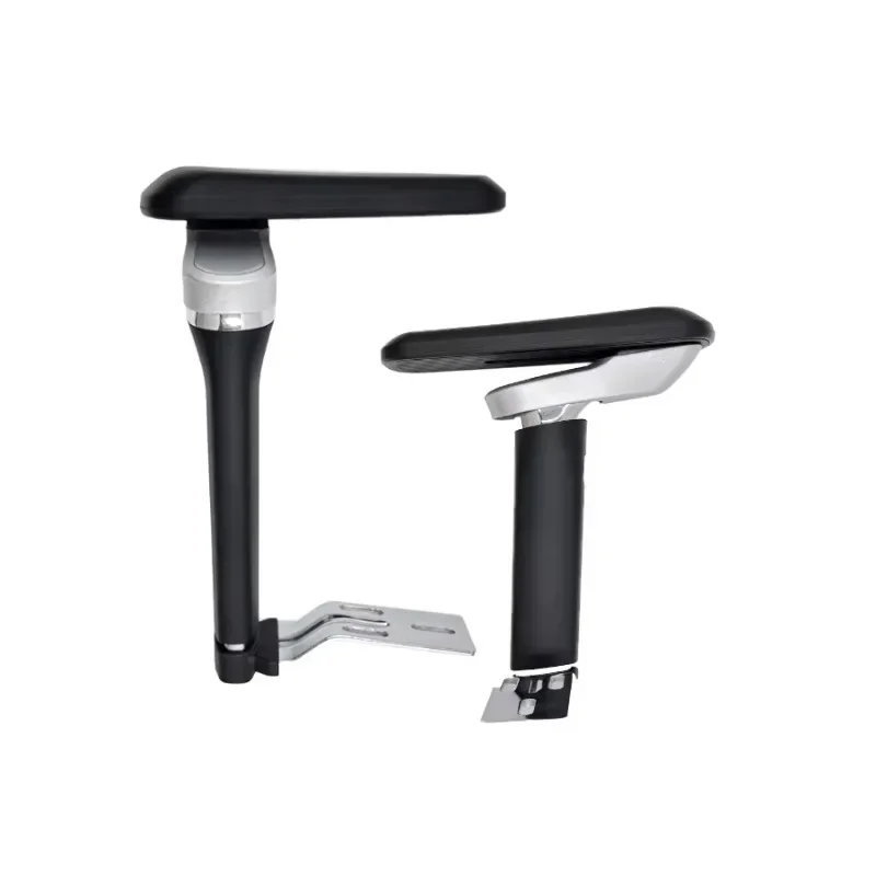 

Replace adjustable arm armrests with padded upright brackets to fit most gaming chairs