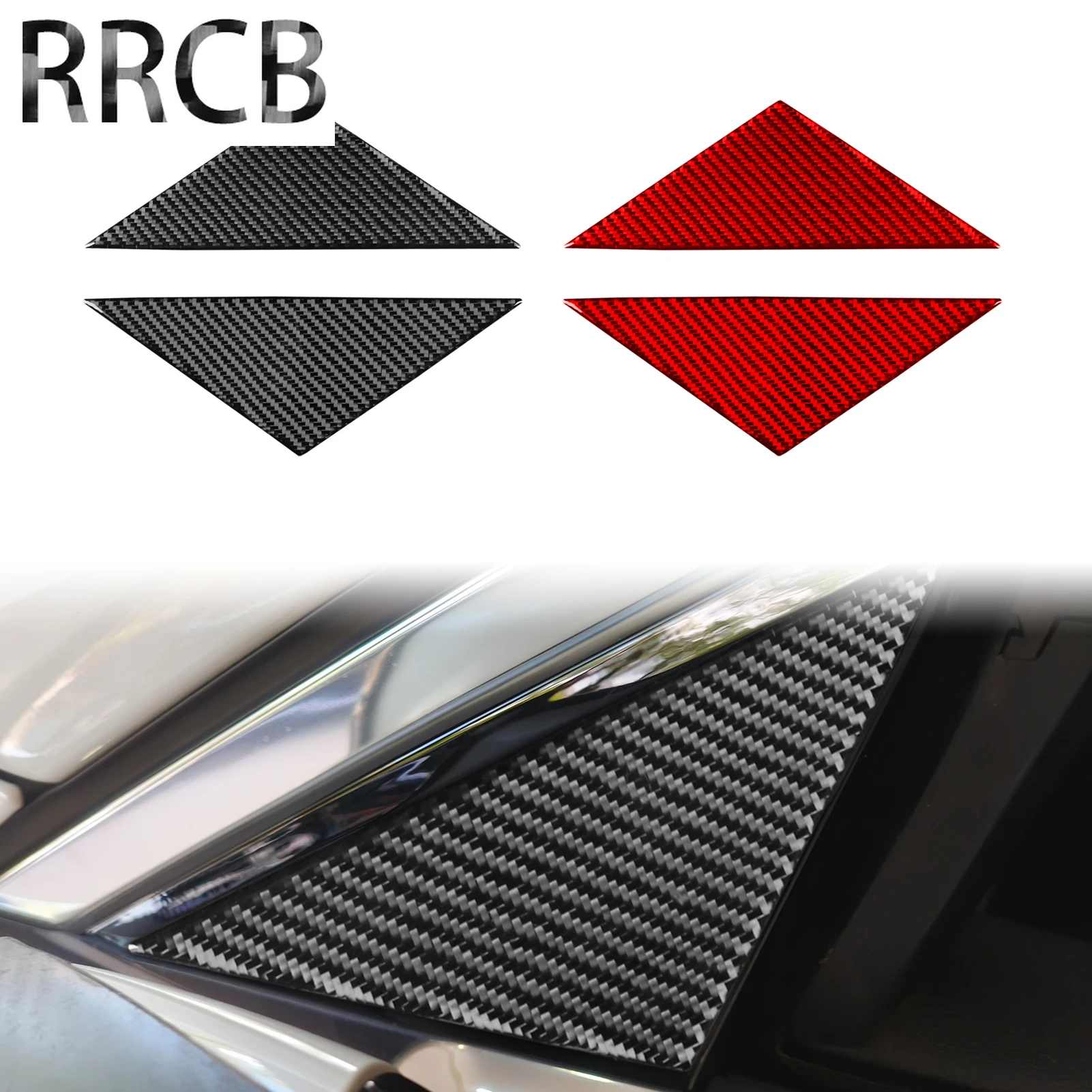 

For BMW 7 Series G11 G12 730i 740i 750i 2015-2022 Carbon Fiber A-pillar Side Window Interior Cover Sticker Car Accessories Trim