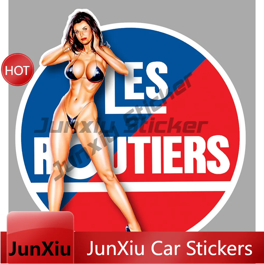 Les Trucker Pin Up Sexy Truck Sticker Vinyl Decal Waterproof Truck Decoration Auto Accessories