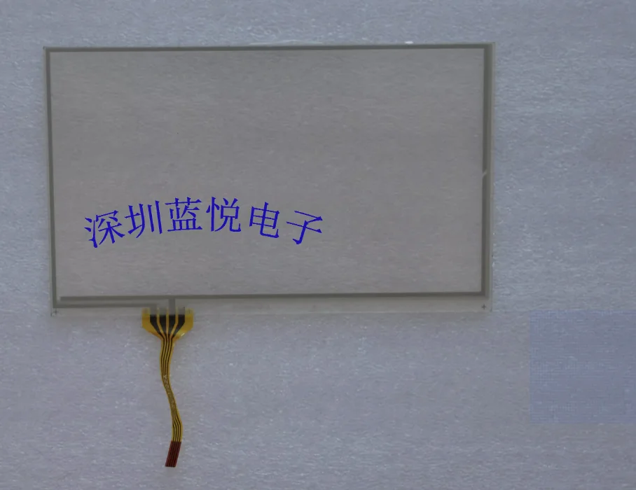 7-inch peripheral 165 * 100 GPS navigation touch screen resistor touch screen bottom left corner outlet