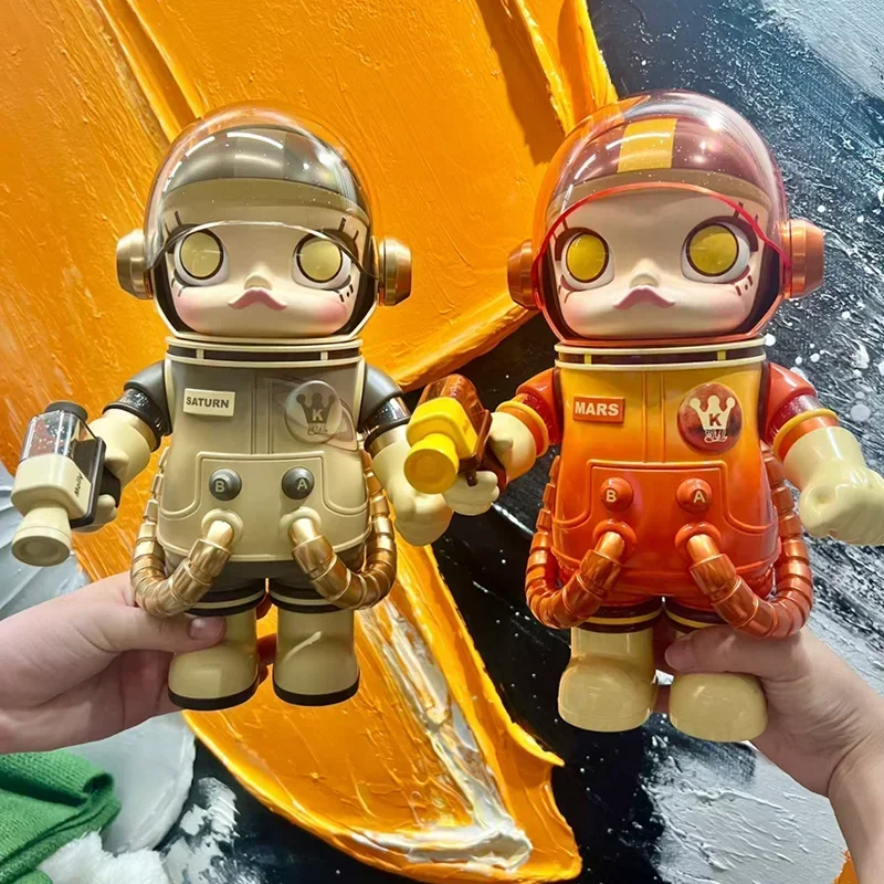 Molly Planet Series Mega Space Molly 400% Action Doll Model Mystery Cartoon Decoration Toy Brithday Toy Kid regalo di natale