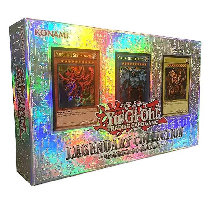 Yu-Gi-Oh LC01 / LC02 / LC03 / LC04 TCG European Version Three Magic Gods American English Three Magic Gods Gift Box