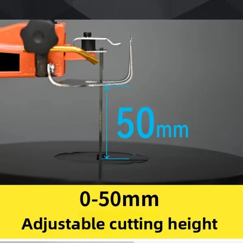 

Tabletop wire saw, electric jigsaw, woodworking jigsaw, small carving saw, reciprocating wire saw, household wire saw