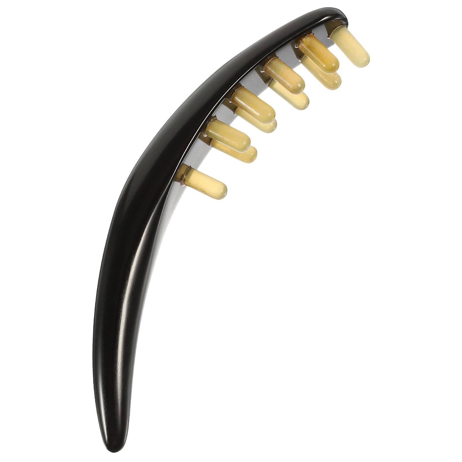 

1 шт., массажная щетка премиум-класса, расческа для терапии кожи головы, Гуа Ша, меридиан, палочка для спины, разглаживающая волосы, против зуда, практичная для жены