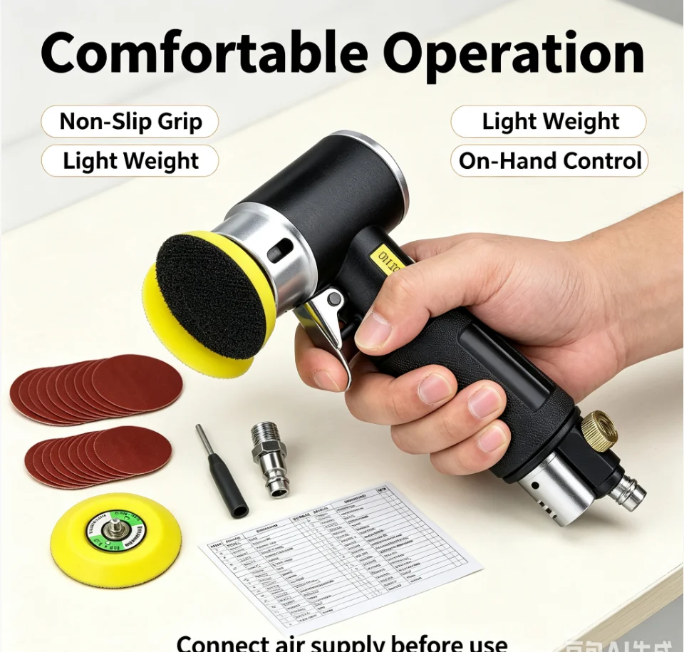 Random Orbital Air Sander 1