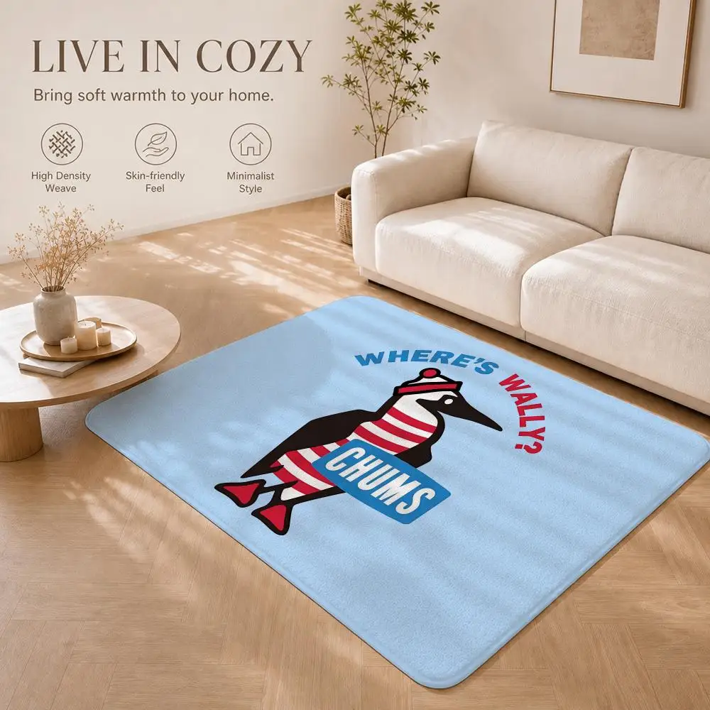 Outdoor Lifestyle Brand C-ChumsS Floor Mat Non-Slip Absorbent Floor Mat Decorative Rug for Home Bathroom Bedroom Entryway
