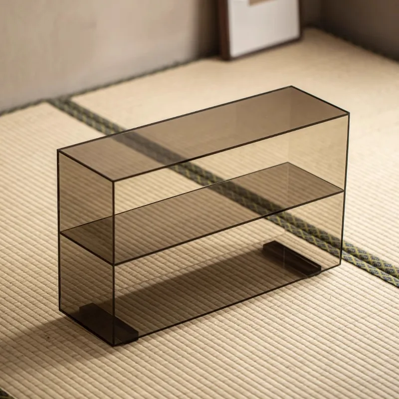 

Light luxury acrylic, transparent teapot, household, tea set display, Bogu rack, desktop storage, multi-layer storage