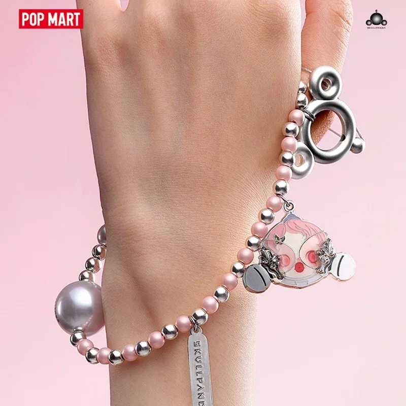 

POPMART SKULLPANDA Sound Series слепая коробка для мобильного телефона подвесная цепочка Mystery Box аниме оригинальная фигурка модель украшения куклы игрушки
