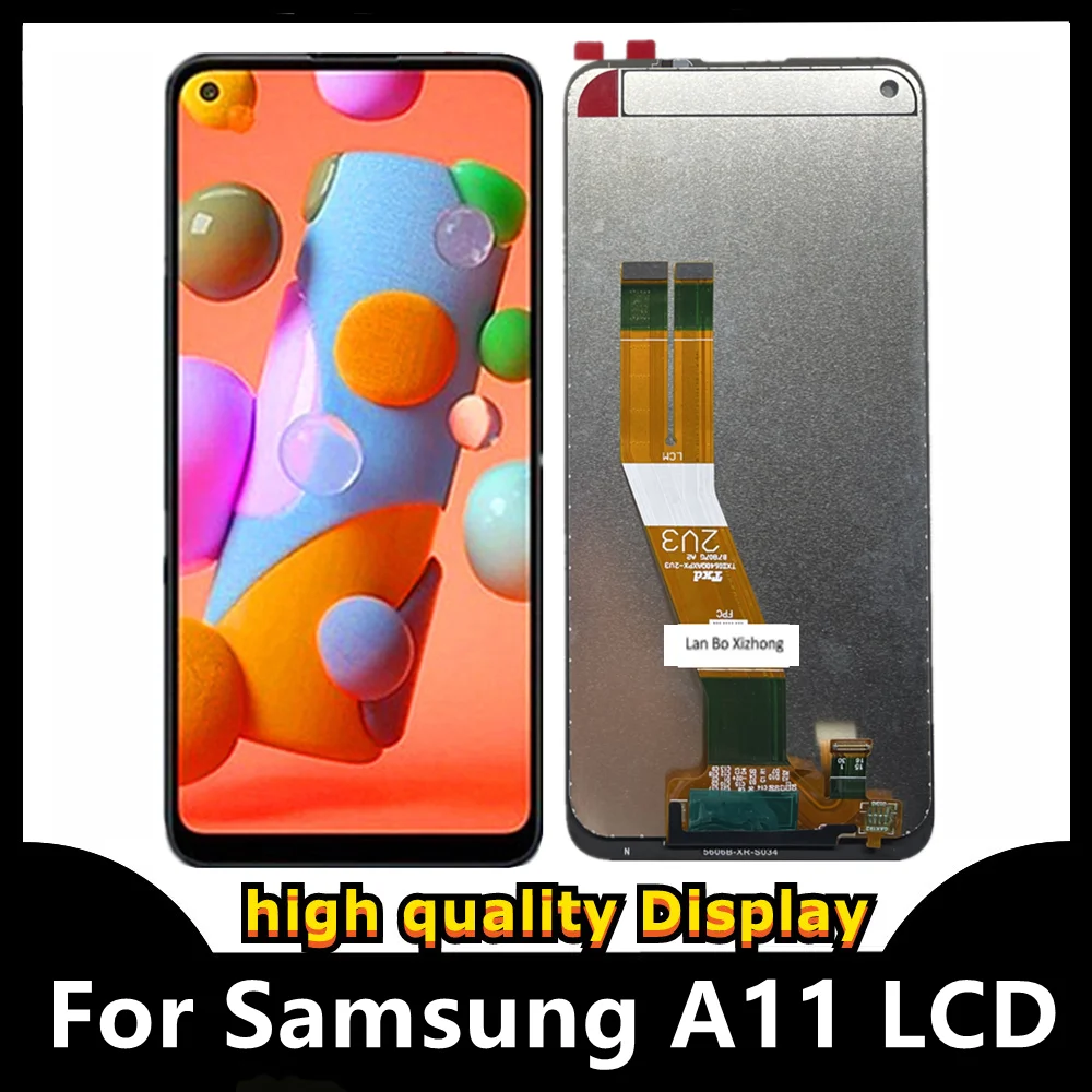 100% testé LCD pour Samsung A11 LCD écran tactile assemblée pour Samsung A115F A115F/DS Lcd avec pack de service