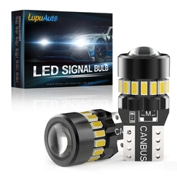  LupuAuto 2PCS T10 W5W LED Canbus 168 194 Bulb Auto Interior Map Dome Lights Parking Light Auto Signal Lamp  6500K White 12V