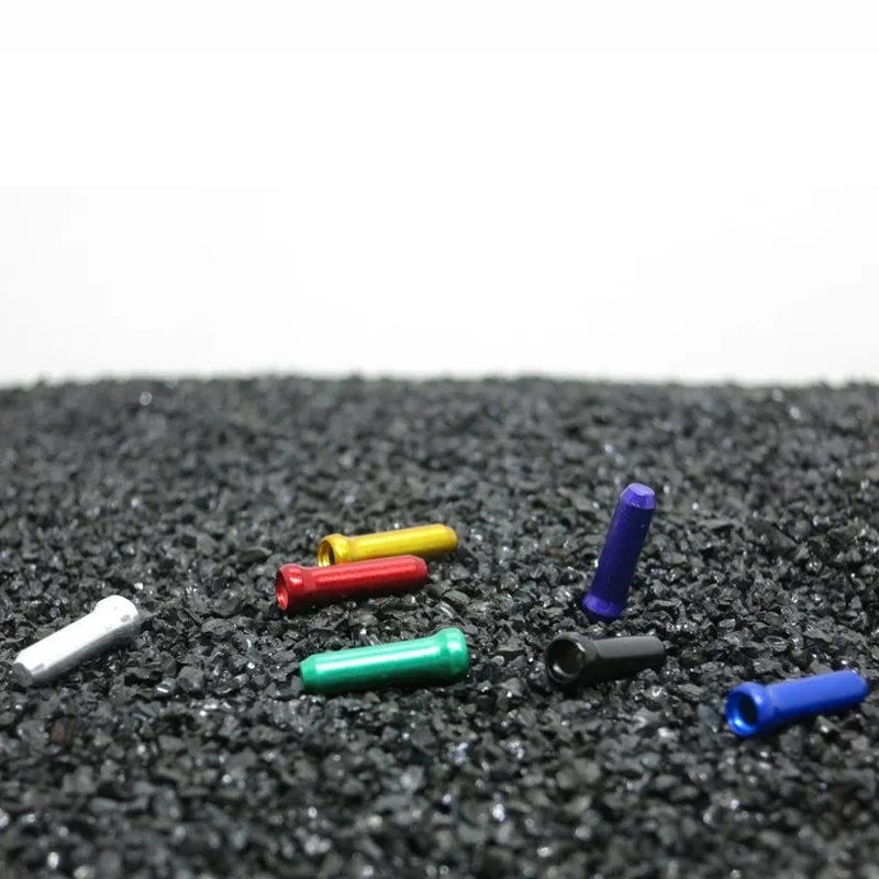 Vnlio bicycle brake shift cable end cover frame shell cable end cover mountain road bicycle aluminum alloy accessories