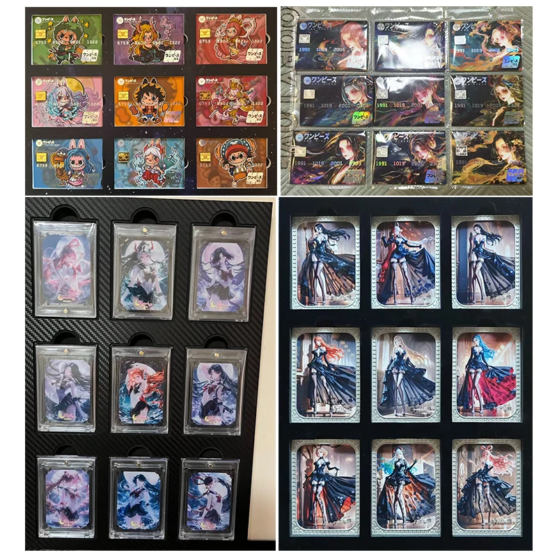 

Anime One Piece Luffy Zoro Hancock Nami Robin Yamato Uta Reiju Shirahoshi Collection Card Christmas Birthday Gift Children's Toy