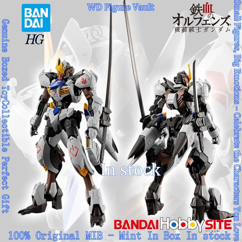 

In stock Bandai HG 1/144 Gundam Barbatos Adapt Mobile Suit Figure Premium Bandai Gunpla Anime Model Genuine Boxed Toy Gift