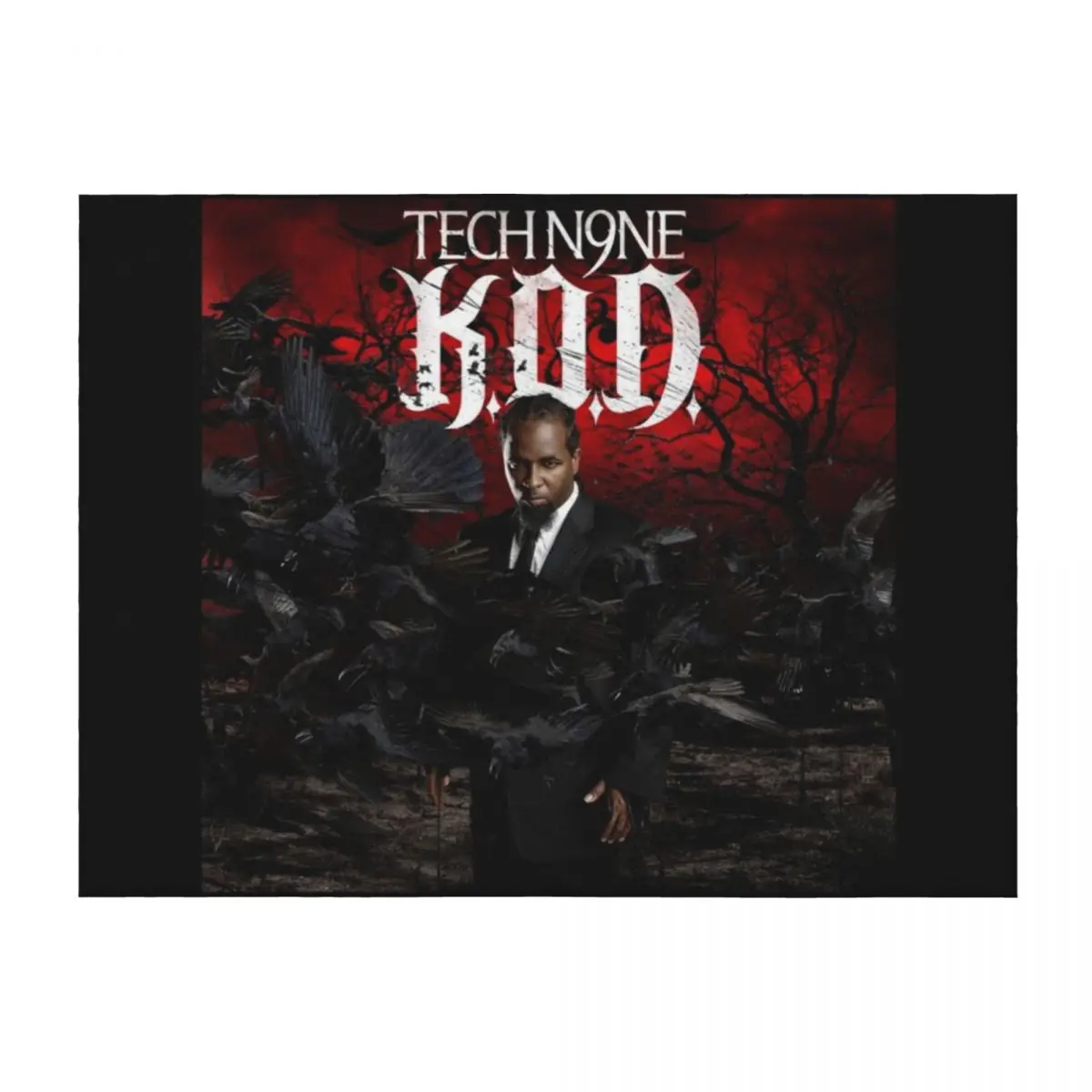 

Tech N9ne kod Throw Blanket Luxury Brand heavy to sleep christmas decoration Shaggy Blankets