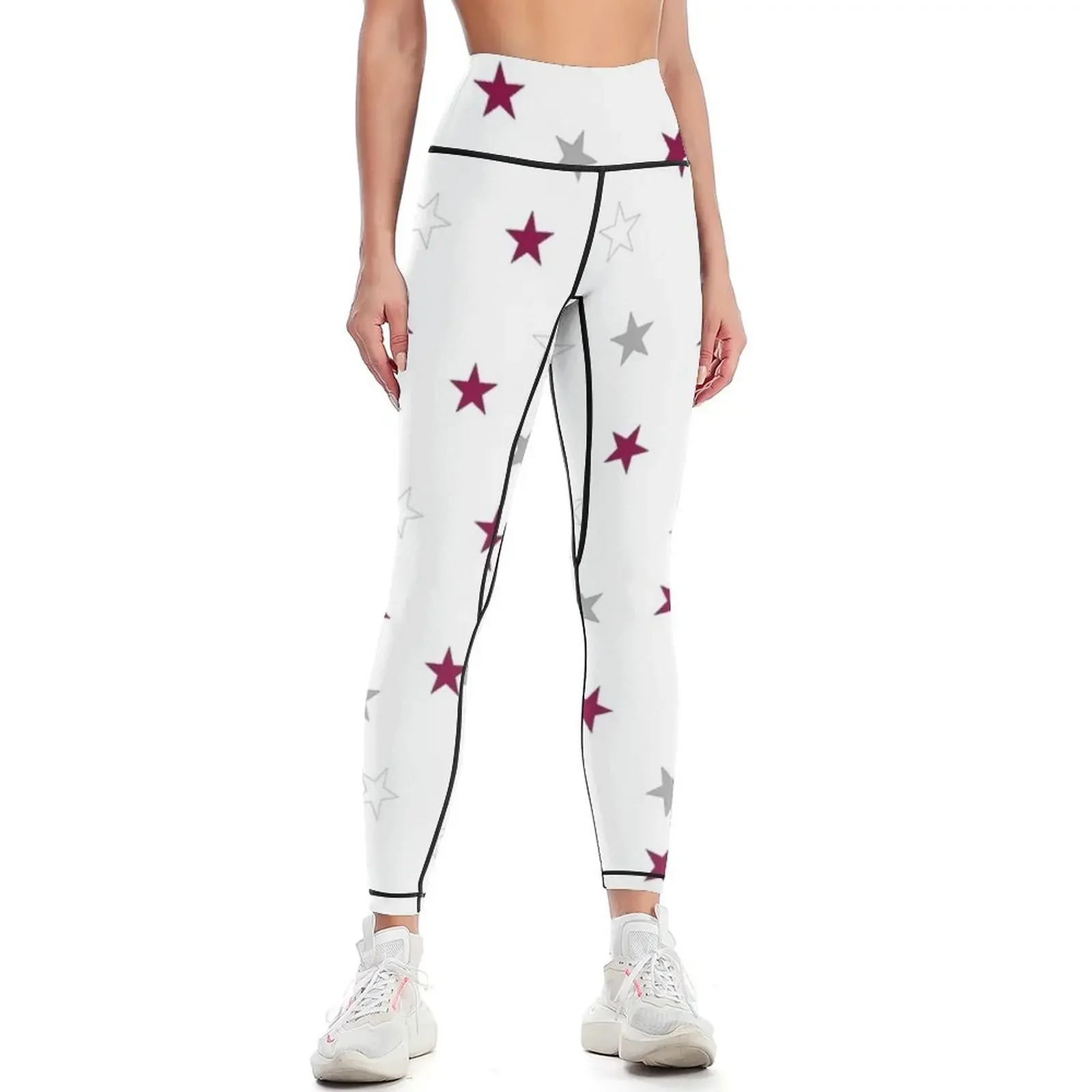 

Fordham Colors Stars Leggings sport legging Women sportwear gym womans Womens Leggings