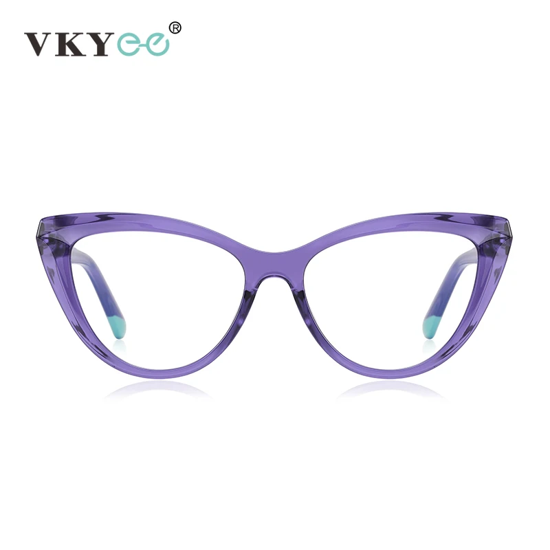 VICKY Simple Fashion Cat-eye Design Anti-blue Light Women\'s Glasses Reading Glasses Can Be Customized Prescription Glasses 2152