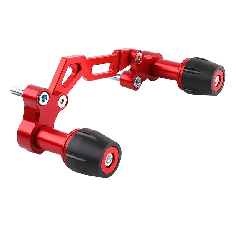 Anti-Fall Rod Exhaust Pipe Anti-Fall Rod Exhaust Frame Anti-Fall for NVX155 XMAX300 AEROX Red