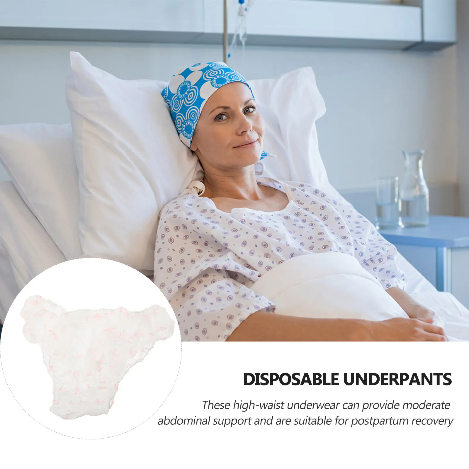 20Pcs Maternity Disposable Underwear High Waist Breathable Absorbent Postpartum Care Briefs for New Moms Comfort Fit