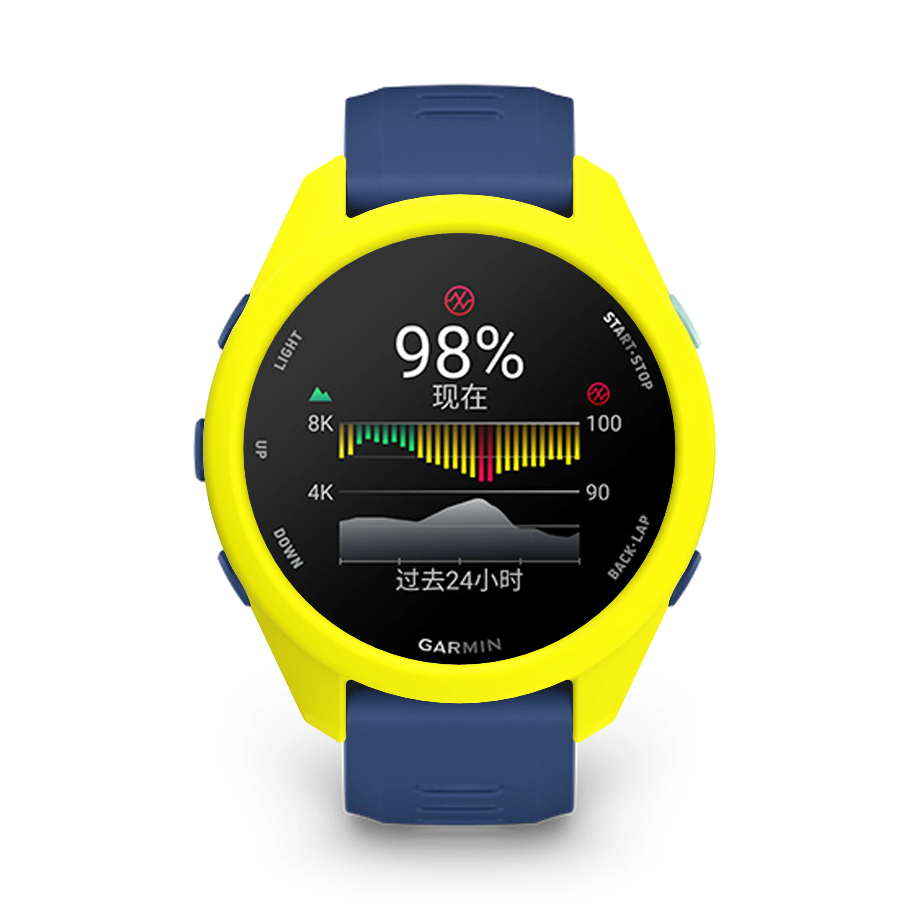 Silikon-Schutzhülle für Garmin Forerunner 70 170, Ersatzzubehör, Rahmenhüllen, Displayschutzhülle – Detail 35