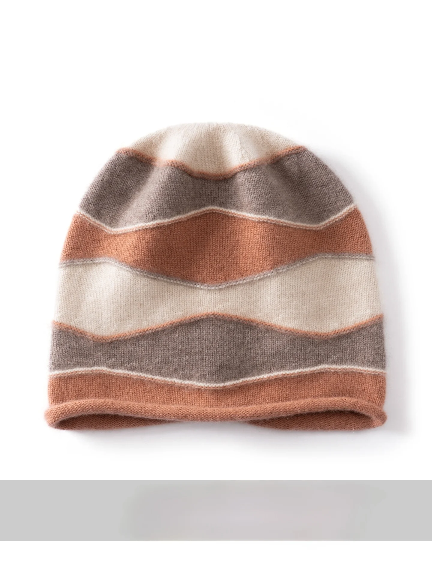 nouveau-bonnet-tricote-100-cachemire-pur-pour-femme-court-chaud-en-laine-pour-l'automne-et-l'hiver-couvre-tete-grande-taille-pliable-sans-bord