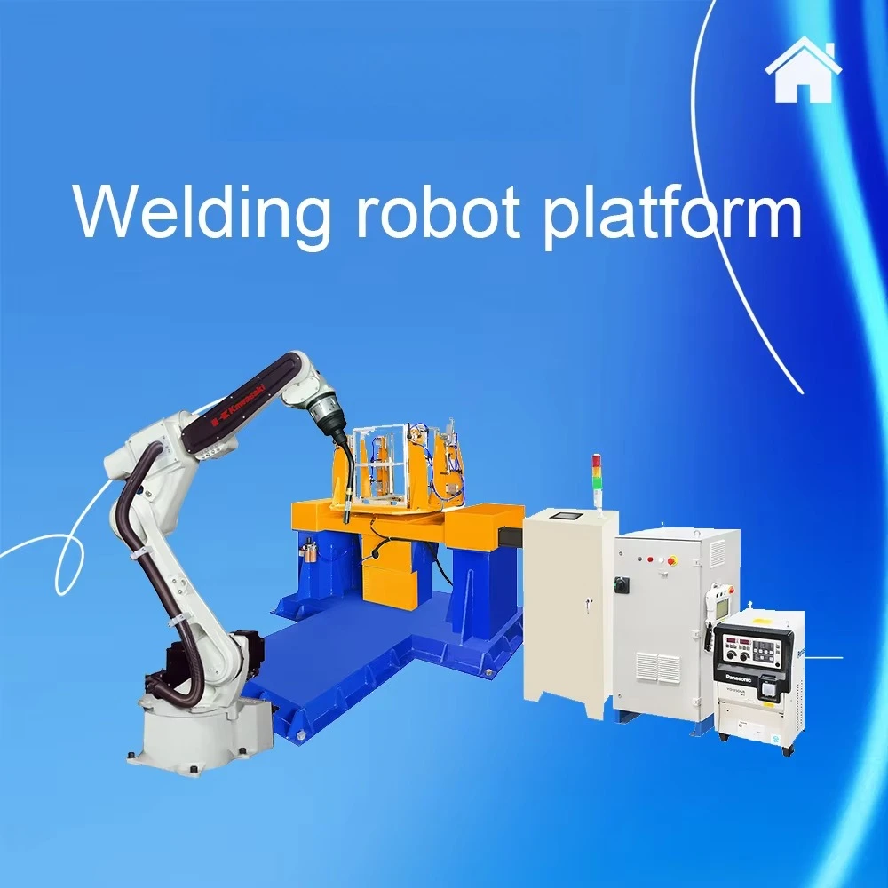 Huazhi Industrial 6-Axis Mechanical Robot Workstation Automatic Welding Programming Tool Sheet Metal Motor Box Cabinet Teaching