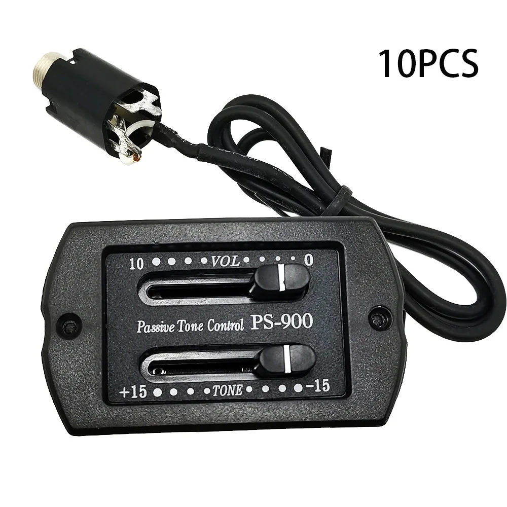 

10Pcs PS-900 2 Band EQ Preamp Guitar Pickup Passive Volume Tone Control Piezo Pickups Equalizer for Acoustic Guitarra Wholesale